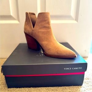 Vince Camuto Gigietta Bootie  A split shaft adds a distinctive, modern bootie.